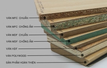 Gỗ công nghiệp MFC - MDF - HDF