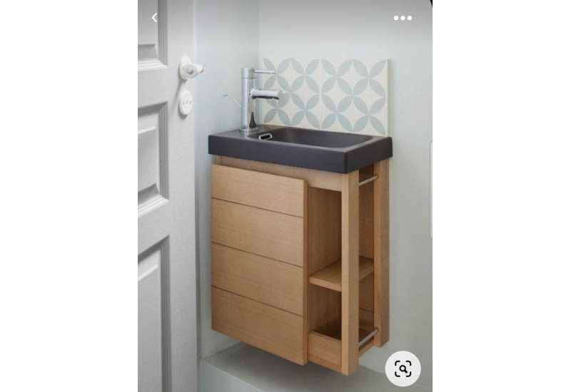 Tủ lavabo gỗ nhựa Plaswood